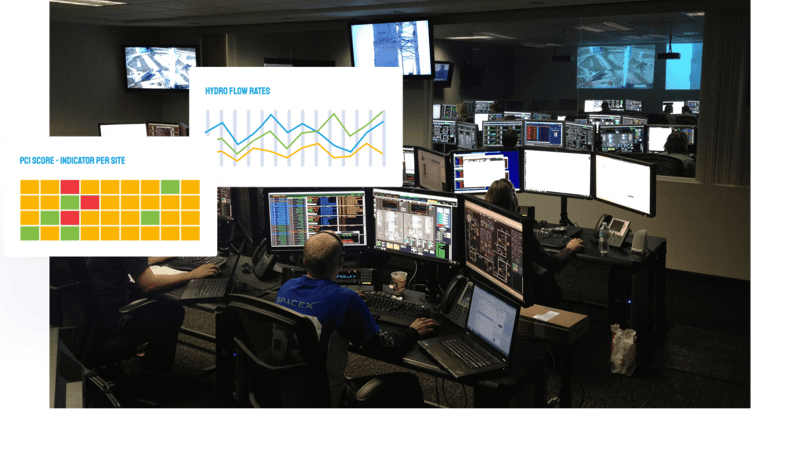 a group of engineers viewing data at a water plant (2) (1)