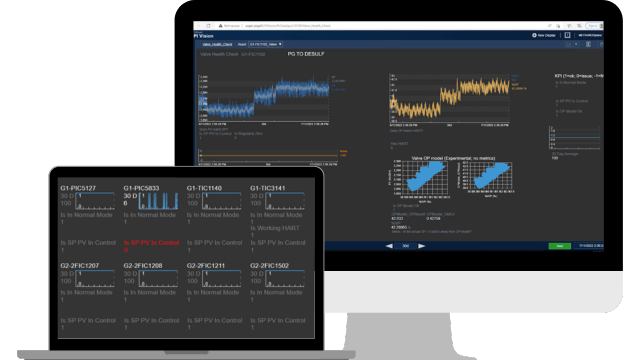 two computer monitors that are showing the ControlMD interface  (1)