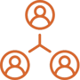 Operational Excellence Coordination Icon