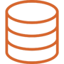 Data disk stacked on top of each other icon - InCentrik Modern Infrastructure